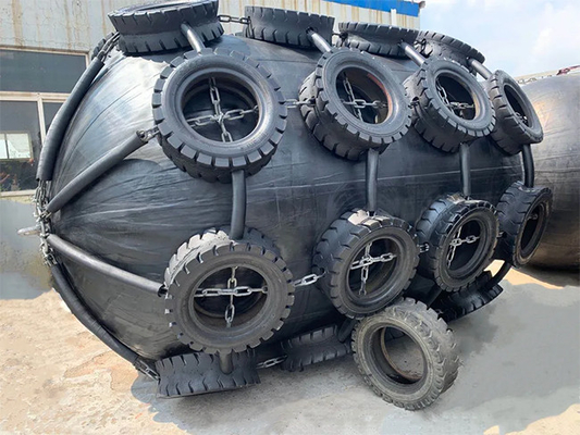 4.5*9m Inflatable Pneumatic Yokohama Rubber Fender Jumbo Ekstra Besar