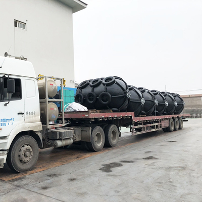 Iso 17357 Anti Explosion Yokohama Rubber Fender Kapal Apung Laut