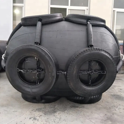 Dock Jetty Pneumatic Rubber Fender Yokohama Inflatable Anti Tabrakan