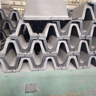 Resistensi Dampak Tinggi Arch Rubber Fender Kemasan Pallet Ukuran Disesuaikan