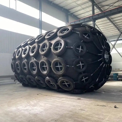 0,15 MPa Compressed Air Pneumatic Rubber Fender Performa Stabil Abrasi Rendah