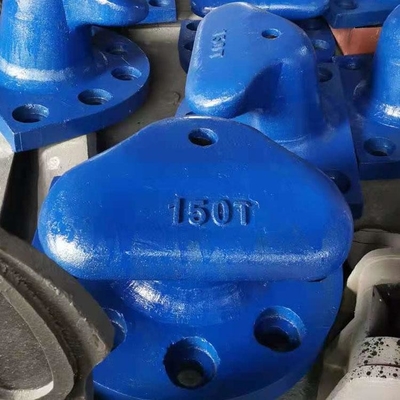 Double Bitt Rope Ship Mooring Bollards Kapasitas Besar
