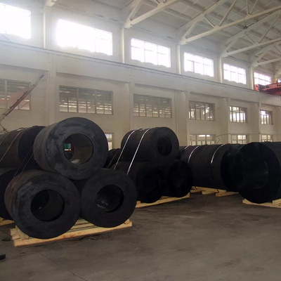 Keamanan Kelautan OEM Natural Cylindrical Rubber Fender Dock Untuk Perlindungan Kapal
