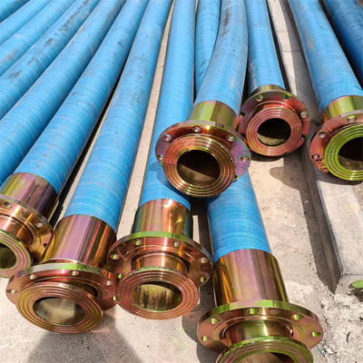 19 Bar Tekanan Tinggi Single Point Mooring Hose Resistance Abrasion Fleksibel Diperkuat