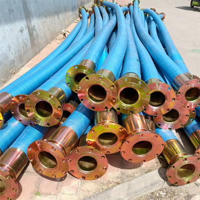 19 Bar Tekanan Tinggi Single Point Mooring Hose Resistance Abrasion Fleksibel Diperkuat