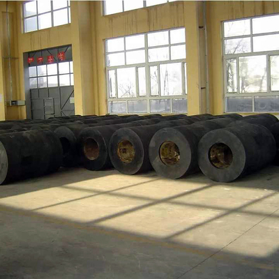 Kapal karet 300x150 Fenders silinder untuk perlindungan pelabuhan dermaga