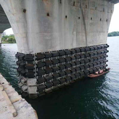 Heavy Duty V / D 1000mm Dock Mounted Fenders Untuk Superyacht