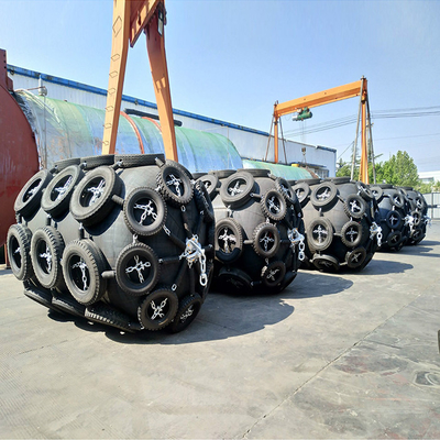 50kPa Pneumatic Rubber Fender ISO17357-1: 2014 Spesifikasi Sertifikat BV