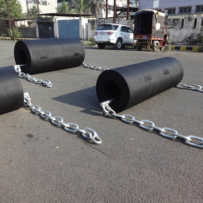 Karet Silinder Fenders Laut Besar Plastikitas Tinggi