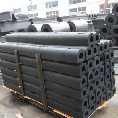 Penjaga Samudra Tipe D Fenders Deflektor Gelombang Fenders Kapal Karet Shock-Absorbing