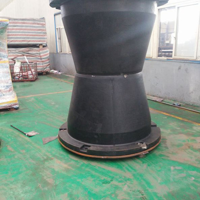 Elastisitas yang sangat baik Fenders Karet Kerucut Kembar Low Maintenance