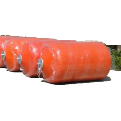 2x4m Floating Foam Fender Dengan Chain Net 70kg/M3 Density 19mm Polyurea Ketebalan