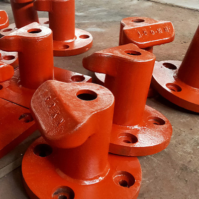 Desain Bollard Mooring Baja Dengan Silver Finish Sertifikasi ISO 9001
