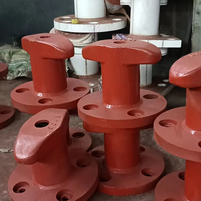 Desain Bollard Mooring Baja Dengan Silver Finish Sertifikasi ISO 9001