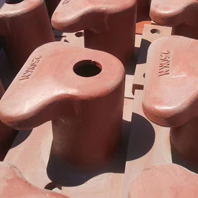 Customized Baja Mooring Bollards Untuk Docking Desain Standar Silver Finish