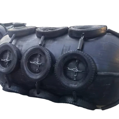 50kpa 80kpa Fender Karet Pneumatik Fender Karet Laut Standar ISO17357
