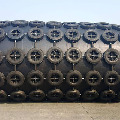 D1000 L1500 Fender Karet Pneumatik Laut Pontoon Buoy Inflatable