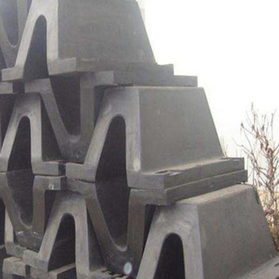 Black Arch Rubber Fender High Abrasion Resistance untuk Perlindungan Pelabuhan