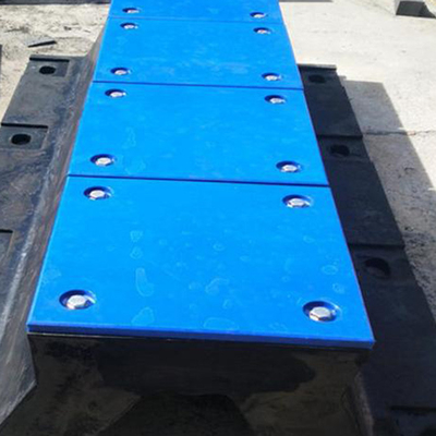 Black Arch Rubber Fender High Abrasion Resistance untuk Perlindungan Pelabuhan