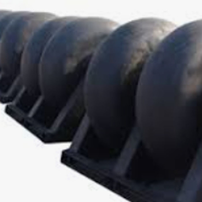 Produsen 10t-40t Kapasitas Corner Dock Gates Rubber Roller Fender