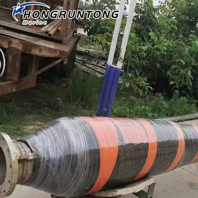 STS Hose Pipe Double Connectors dengan Nr Orange Spiral Strip Cover