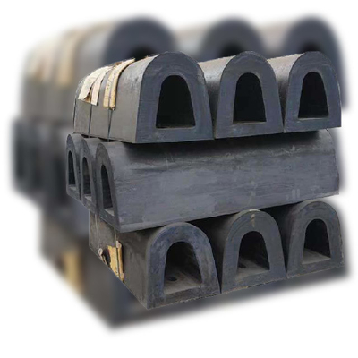 Dock Rubber Fender Eco Friendly Materials Bumper untuk Pelabuhan Pengolahan Bulk