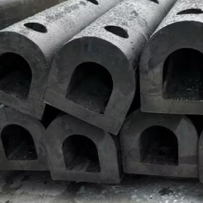 Dock Rubber Fender Eco Friendly Materials Bumper untuk Pelabuhan Pengolahan Bulk
