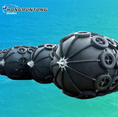 NR Pneumatic baby fender dengan tekanan 50kpa dan aksesoris ban