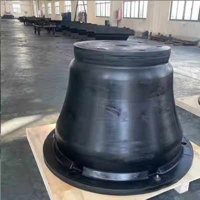 Peralatan Marinir Fender Karet Kerucut Digunakan Untuk Mencegah Kapal Bertemukan dengan Pelabuhan