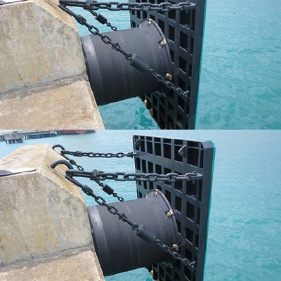 Cina Profesional Super Cell Boat Karet Fender Marine Untuk Docking