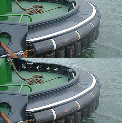 Shock Absorption Ship Tug Boat Bumpers Fender untuk Berbagai Lingkungan Laut