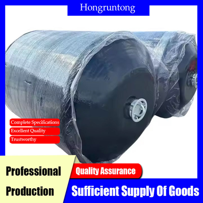 1700 X 3000mm Floating Buoy Fender tahan abrasi reflektif cahaya ramah lingkungan