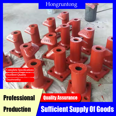 Korosi tahan Cast Iron Mooring Bollards Stabil Kuat Kapal Mooring Dalam Lingkungan yang keras