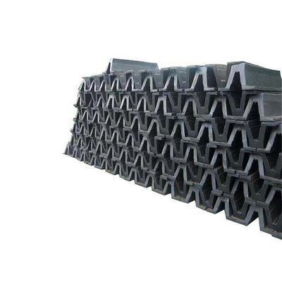 Superior Impact Absorption Dock Rubber Fender UV Oil Resistant Mudah dipasang
