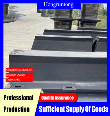 Superior Impact Absorption Dock Rubber Fender UV Oil Resistant Mudah dipasang
