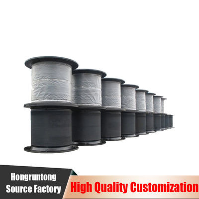Disesuaikan 2500×2500×800mm Karet Bumper Collision Protection Shock Absorption Dengan Aksesoris Panel Depan
