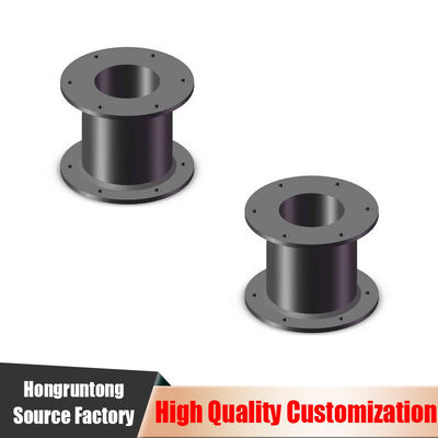 Disesuaikan 2500×2500×800mm Karet Bumper Collision Protection Shock Absorption Dengan Aksesoris Panel Depan