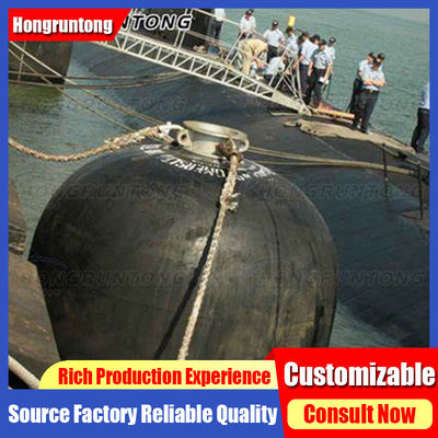 Submersible Dock Fenders tahan abrasi Low Maintenance Ukuran yang dapat disesuaikan