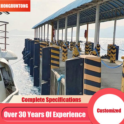 Pelindung Dermaga Tipe V Tahan Benturan Kuat Daya Tahan Lama Pemasangan Mudah