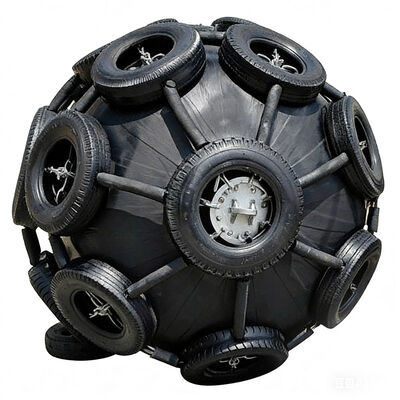 Pneumatic Fender Inflasi Cepat Deflasi High Wear Resistance Low Maintenance harian