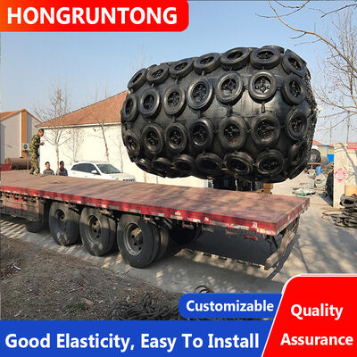 Pneumatic Fender Inflasi Cepat Deflasi High Wear Resistance Low Maintenance harian