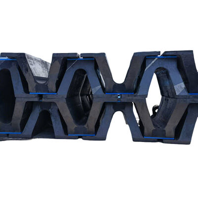 Fender karet lengkung distribusi kekuatan seragam pemeliharaan rendah ketahanan kompresi tinggi