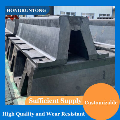 Fender karet lengkung distribusi kekuatan seragam pemeliharaan rendah ketahanan kompresi tinggi