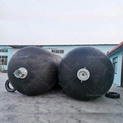 Fenders Hydro Pneumatic Submarine dengan Pencernaan Energi Tinggi Terapung Vertikal Stabil dan Tahan Korosi untuk Docking Laut
