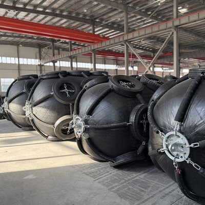 Pneumatic Rubber Fender dengan Long Service Life Anti Collision dan Mudah Instalasi untuk Perlindungan Laut