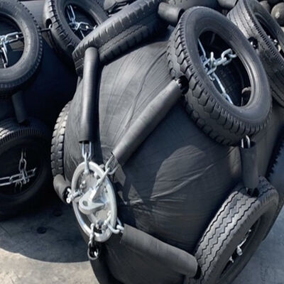 Fender Pneumatik Fender karet Yokohama dengan kekakuan udara yang kuat Resistensi tekanan tinggi dan desain fleksibel untuk perlindungan laut