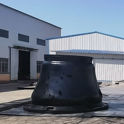 Fenders karet kerucut dengan penyerapan energi tinggi Kinerja sudut yang stabil dan kekuatan yang didistribusikan secara merata untuk dermaga laut