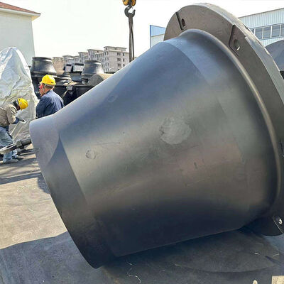 Fenders karet kerucut dengan penyerapan energi tinggi Kinerja sudut yang stabil dan kekuatan yang didistribusikan secara merata untuk dermaga laut