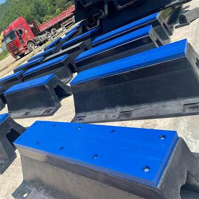 Tipe V Fender Dock Fender Perlindungan tugas berat Penyerapan dampak yang sangat baik Kinerja yang dapat diandalkan