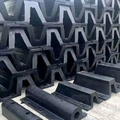 Tipe V Fender Dock Fender Perlindungan tugas berat Penyerapan dampak yang sangat baik Kinerja yang dapat diandalkan